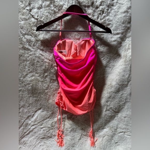 Gossip swim medium Tankini and large bottom NWT pink and orange - Picture 7 of 11